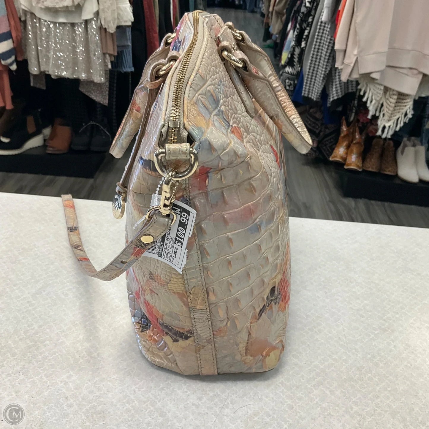 Crossbody Designer By Brahmin, Size: Large