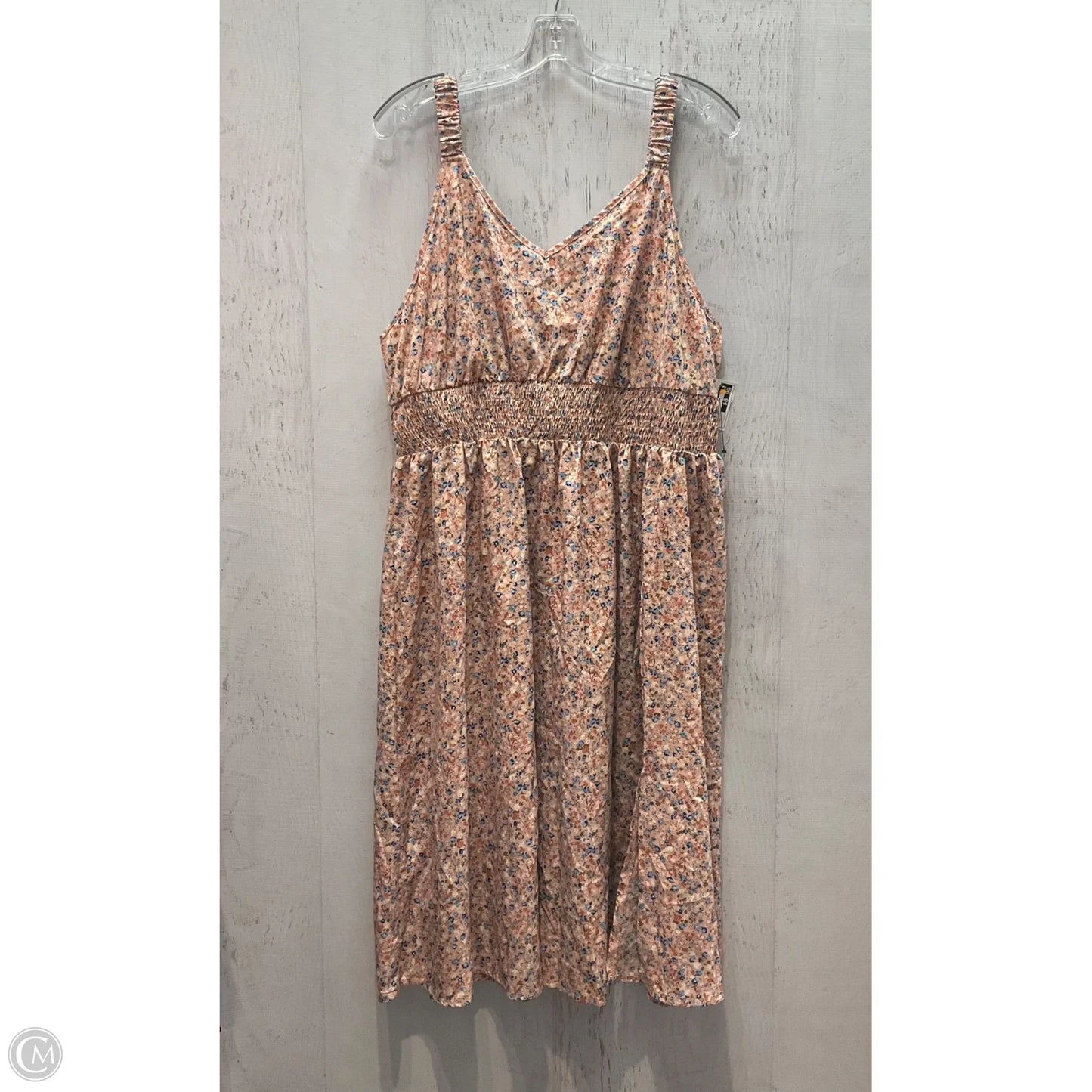 Dress Casual Short By Shein In Pink, Size: 3x