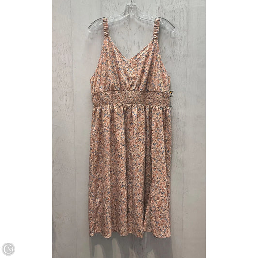 Dress Casual Short By Shein In Pink, Size: 3x