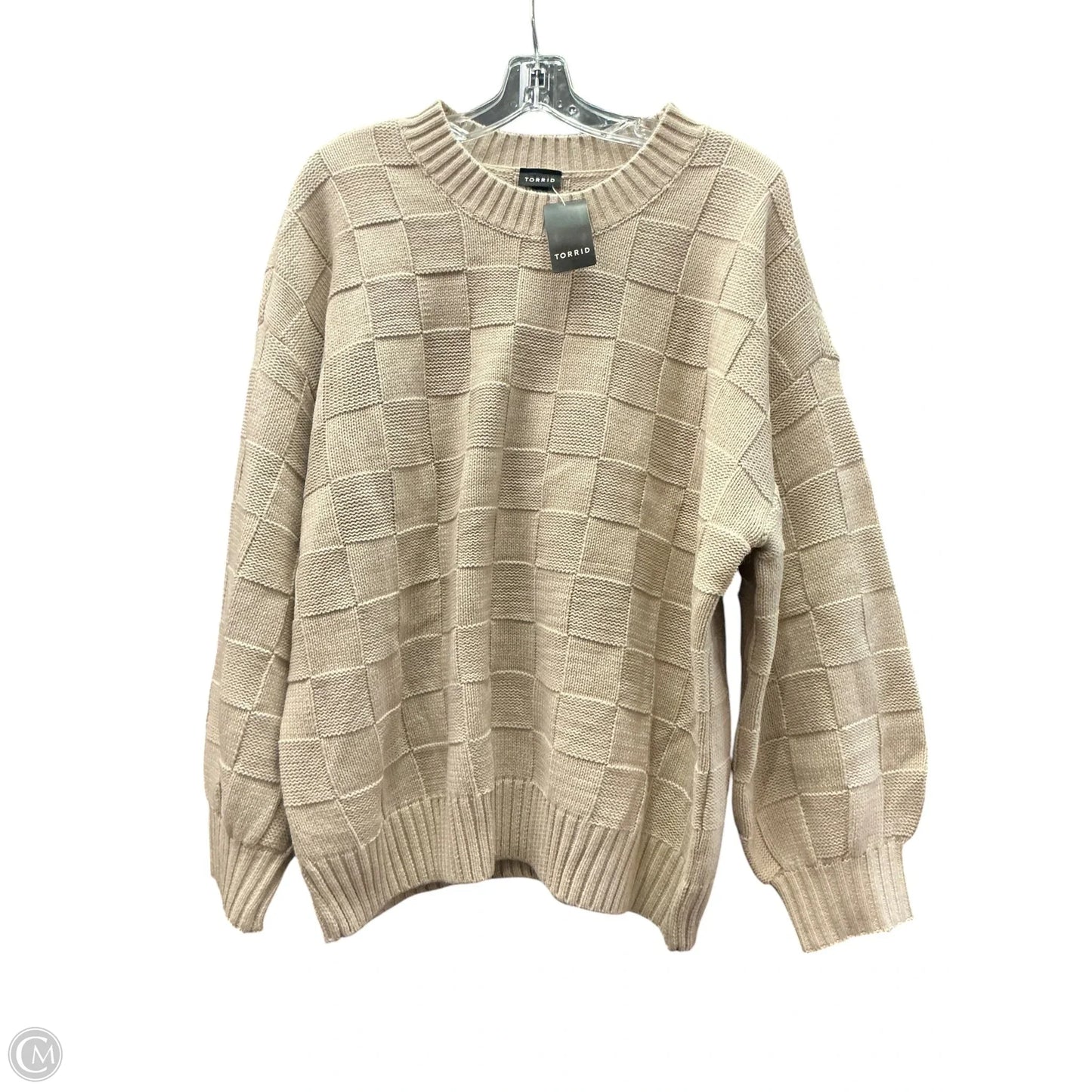 Sweater By Torrid In Brown, Size: 2x