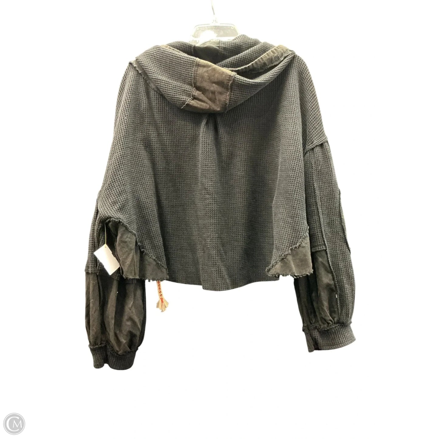 Jacket Shirt By Pol In Black, Size: L