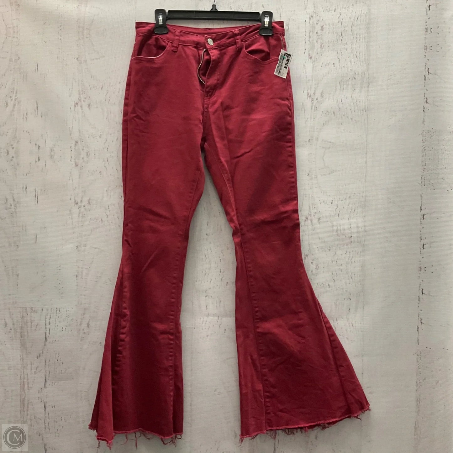 Jeans Boot Cut By Clothes Mentor In Red, Size: L