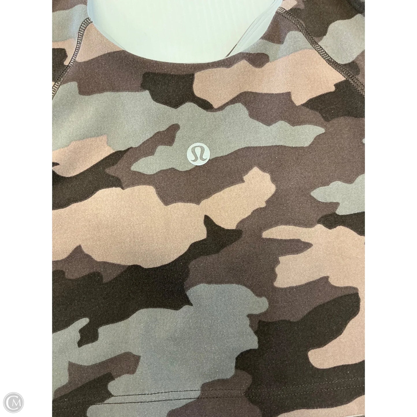 Athletic Bra By Lululemon In Camouflage Print, Size: 8