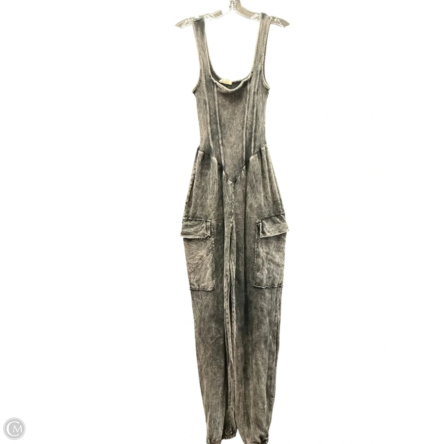 Jumpsuit By Clothes Mentor In Grey, Size: M