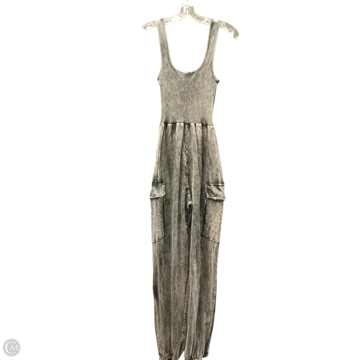 Jumpsuit By Clothes Mentor In Grey, Size: M