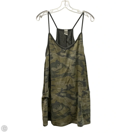 Romper By As Revival In Camouflage Print, Size: L