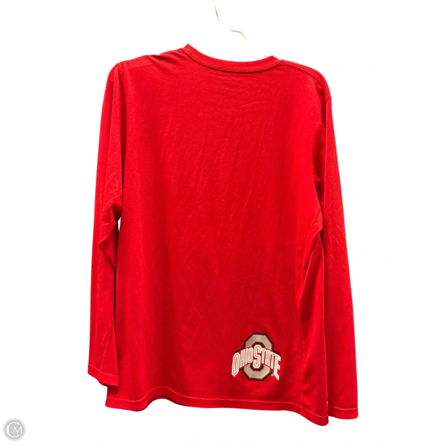Top Long Sleeve By Nike In Red, Size: M