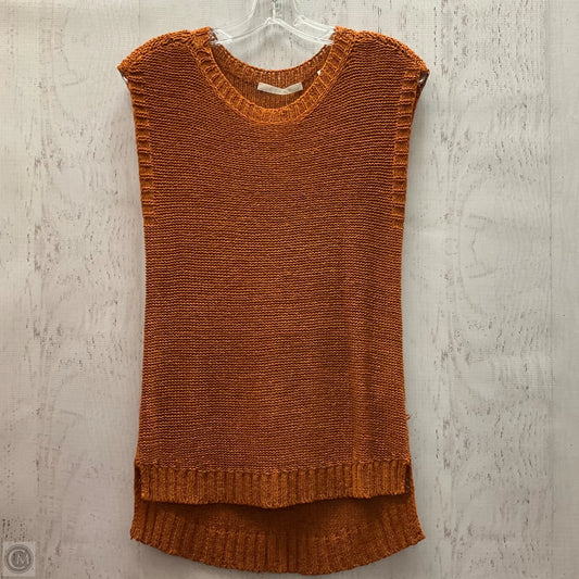 Top Sleeveless By Cyrus In Orange, Size: S