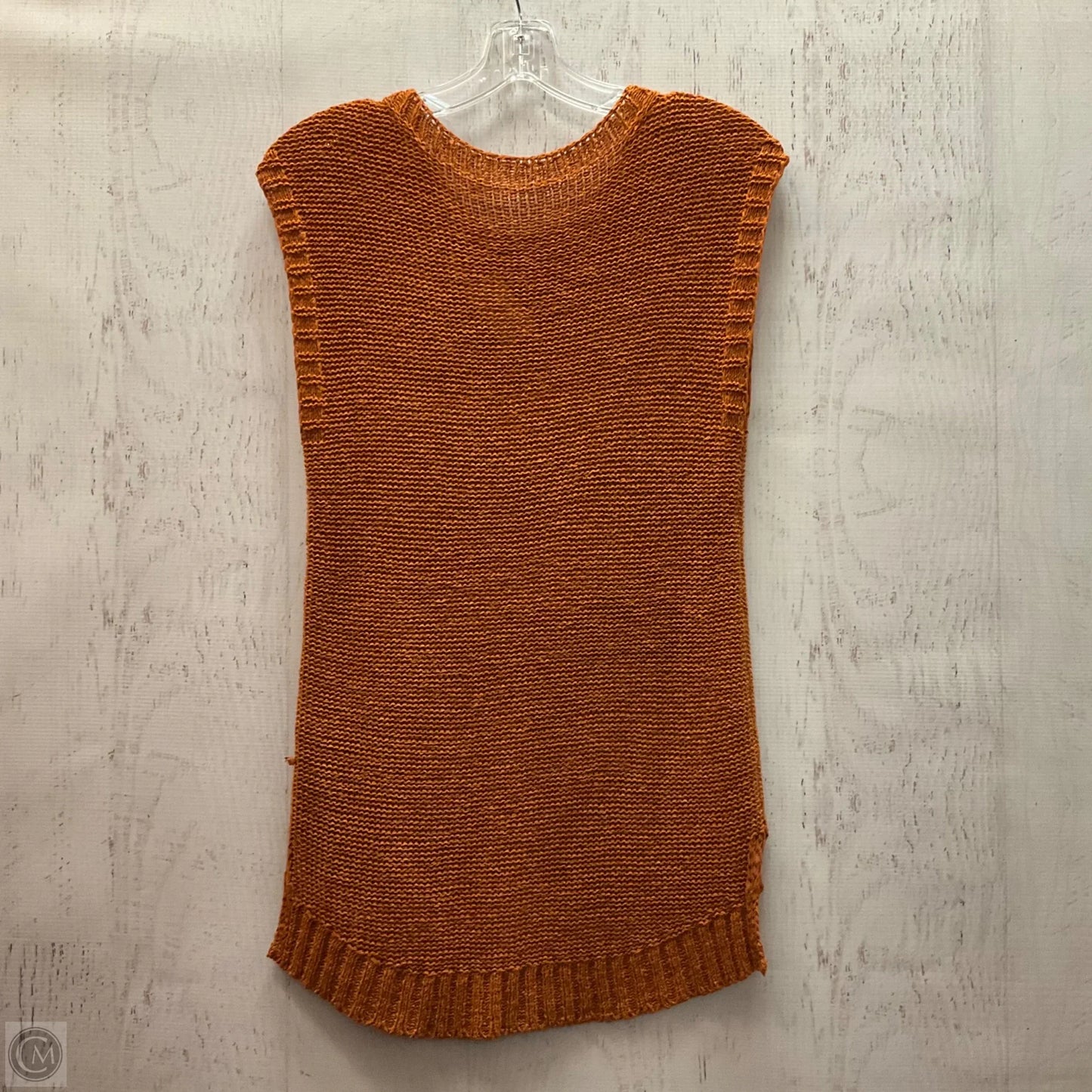 Top Sleeveless By Cyrus In Orange, Size: S