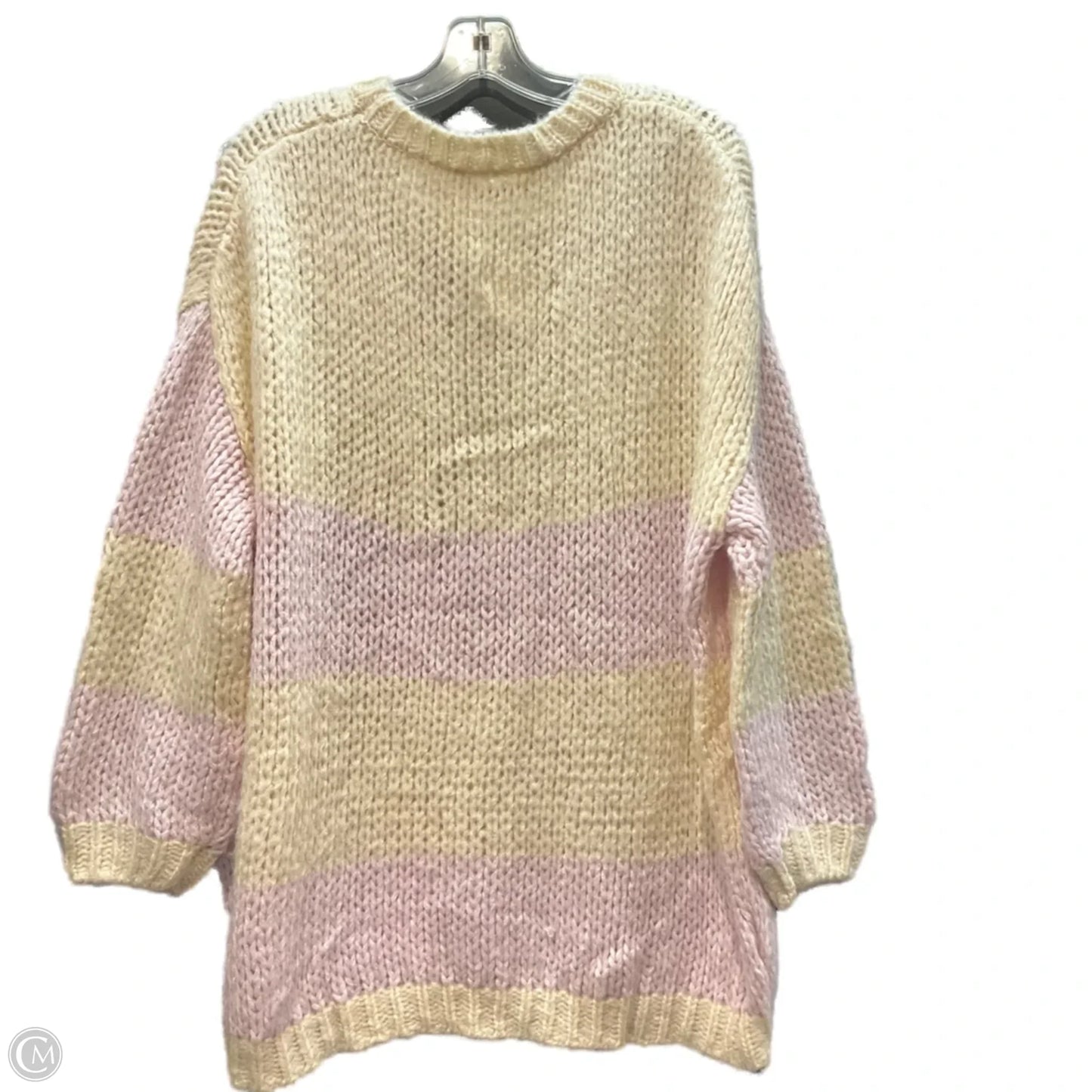 Sweater By Altard State In Striped Pattern, Size: L
