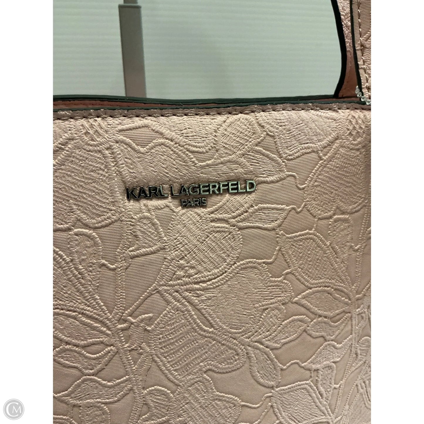 Handbag Designer By Karl Lagerfeld, Size: Large