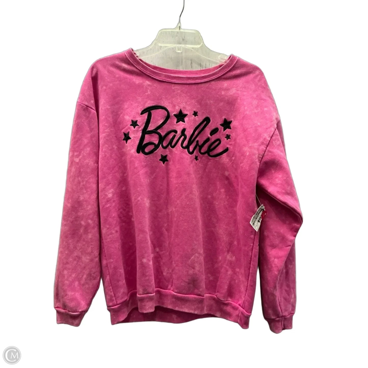 Sweatshirt Crewneck By Clothes Mentor In Pink, Size: M