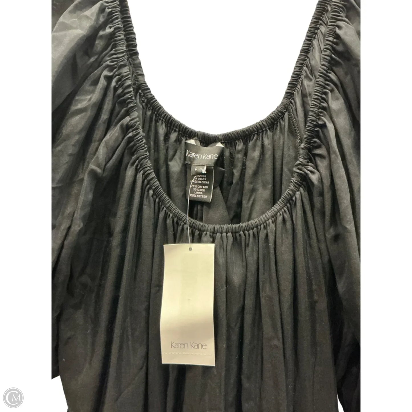 Dress Casual Midi By Karen Kane In Black, Size: L