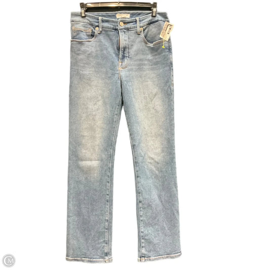 Jeans Skinny By Good American In Blue Denim, Size: 4