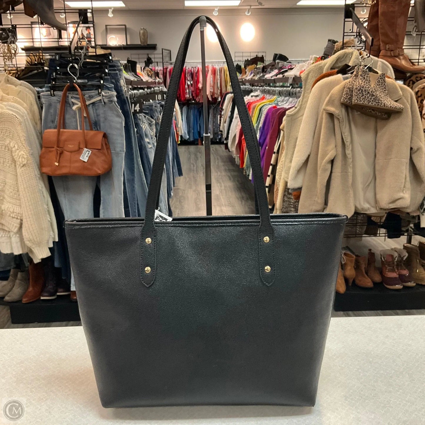 Tote Designer By Coach, Size: Large