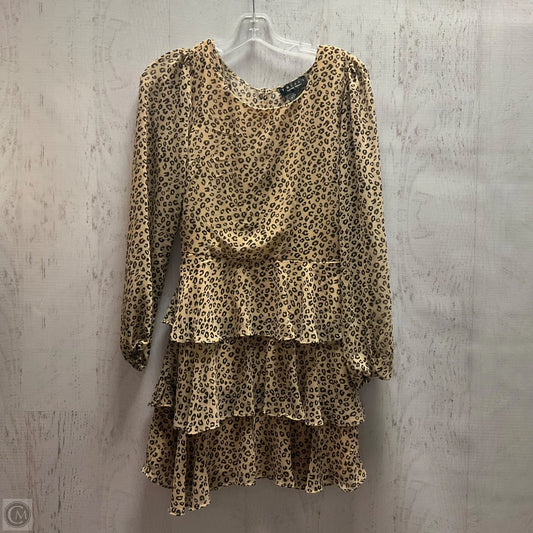 Dress Casual Short By Trixxi In Animal Print, Size: S