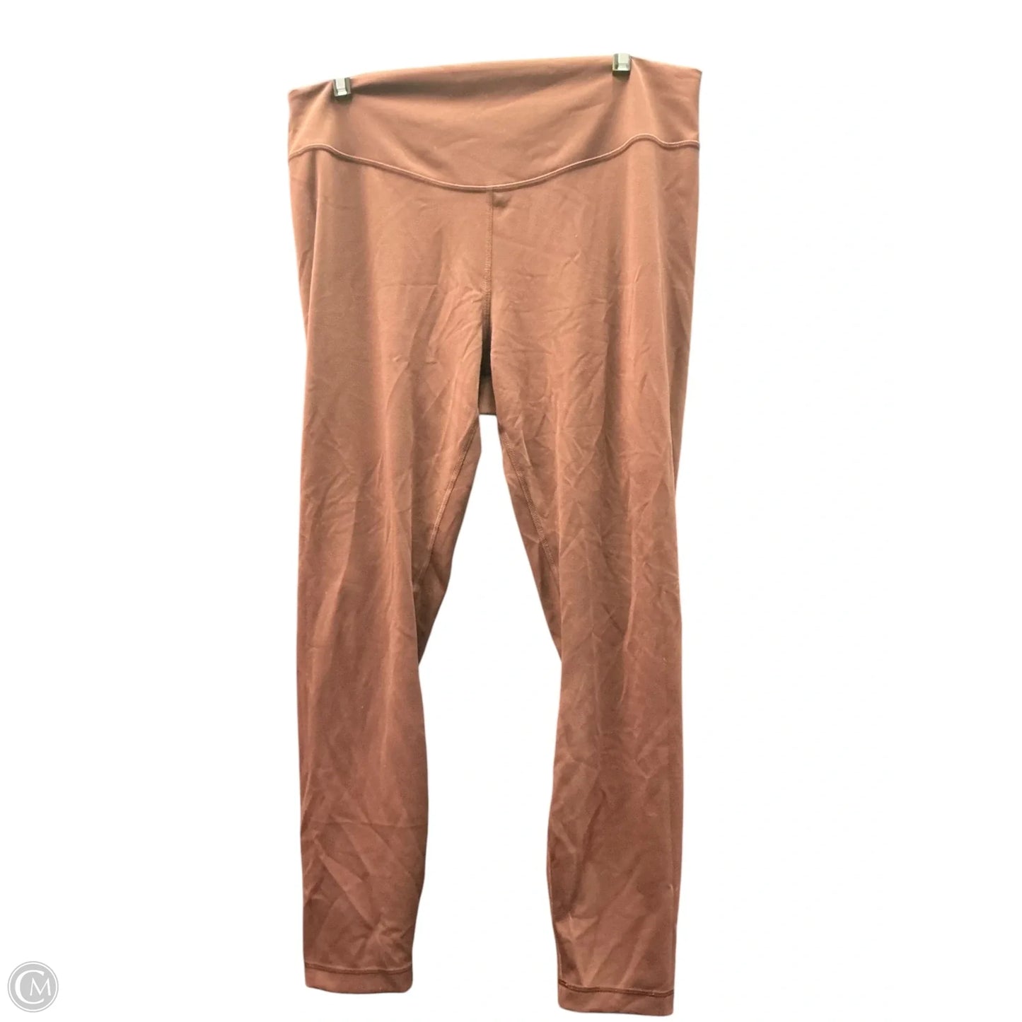 Athletic Leggings By Lululemon In Brown, Size: 14