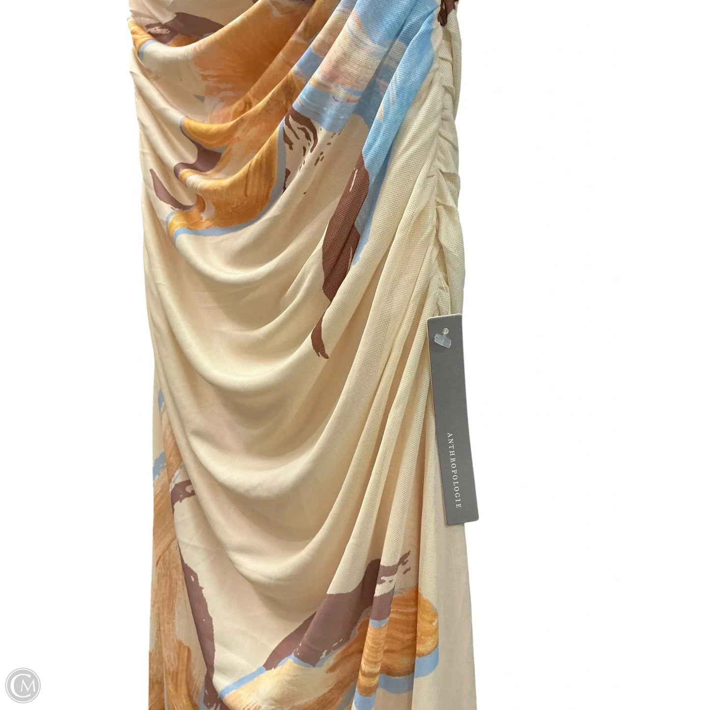 Dress Casual Midi By Clothes Mentor In Yellow, Size: Lp