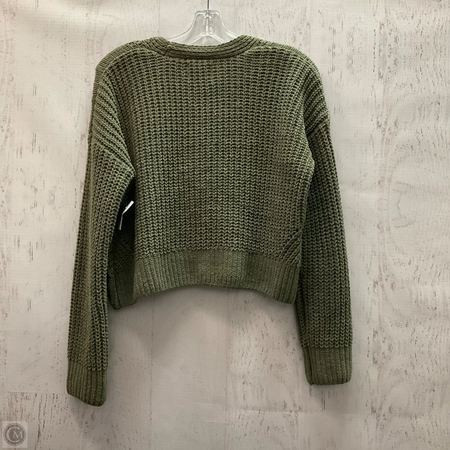 Cardigan By Pink Rose In Green, Size: M