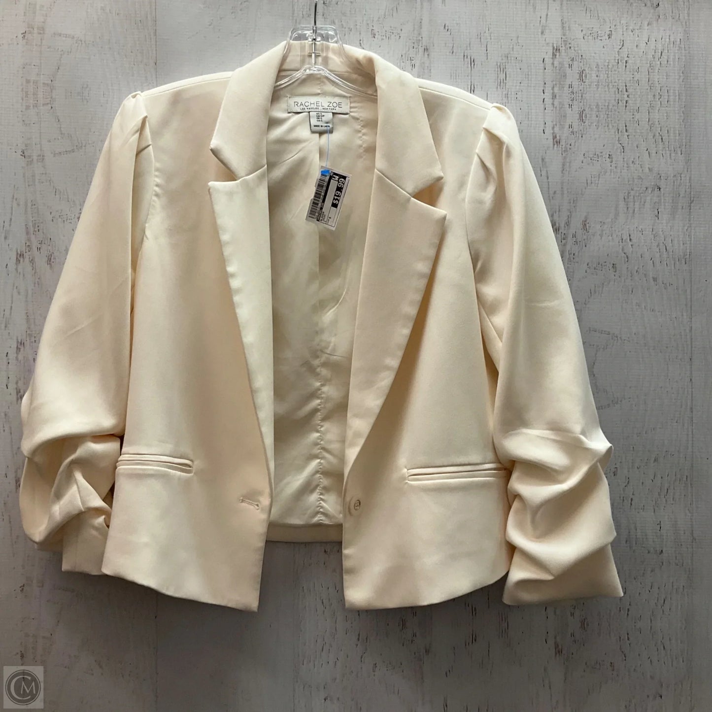 Blazer By Rachel Zoe In Cream, Size: S
