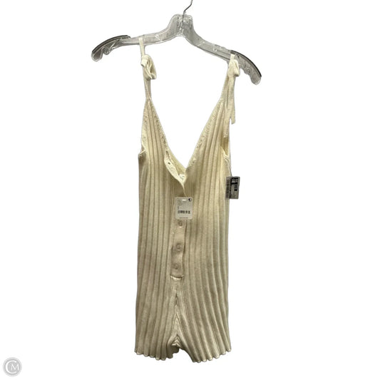Romper By Clothes Mentor In White, Size: S