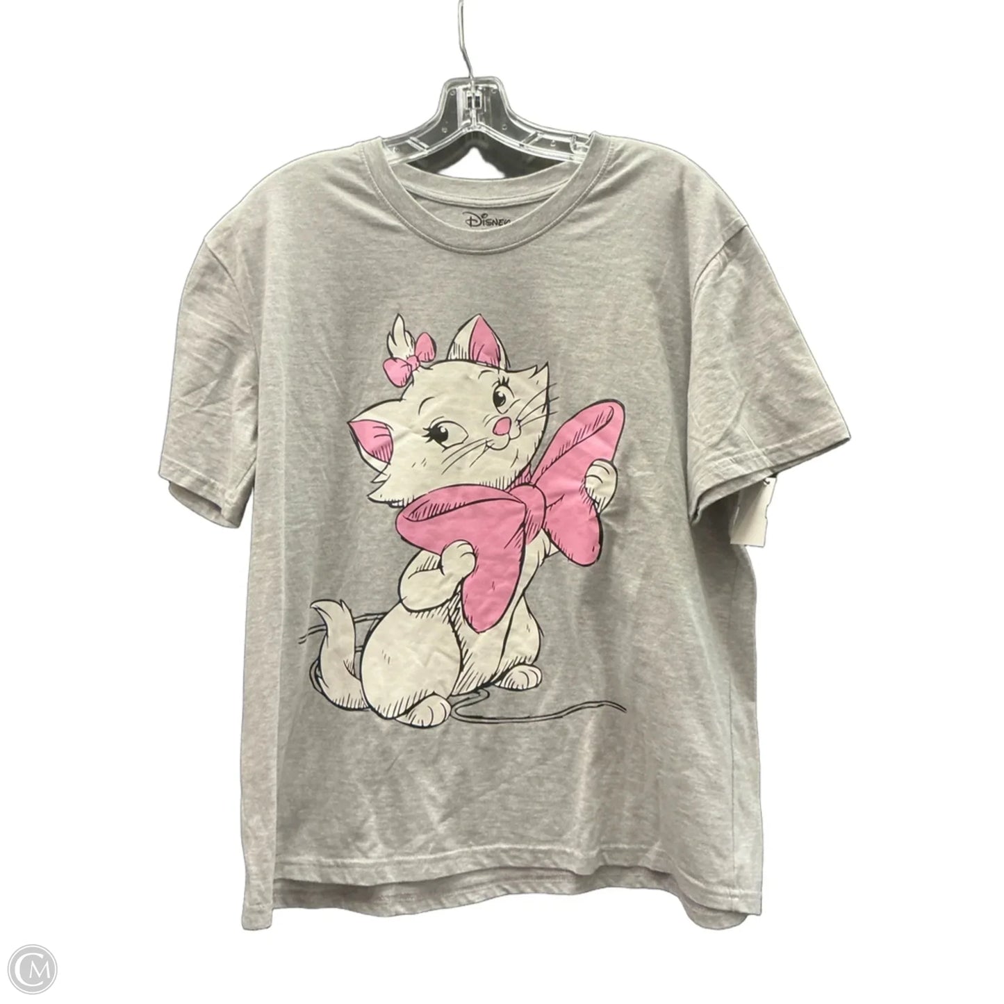 Top Short Sleeve By Disney Store In Grey, Size: Xl