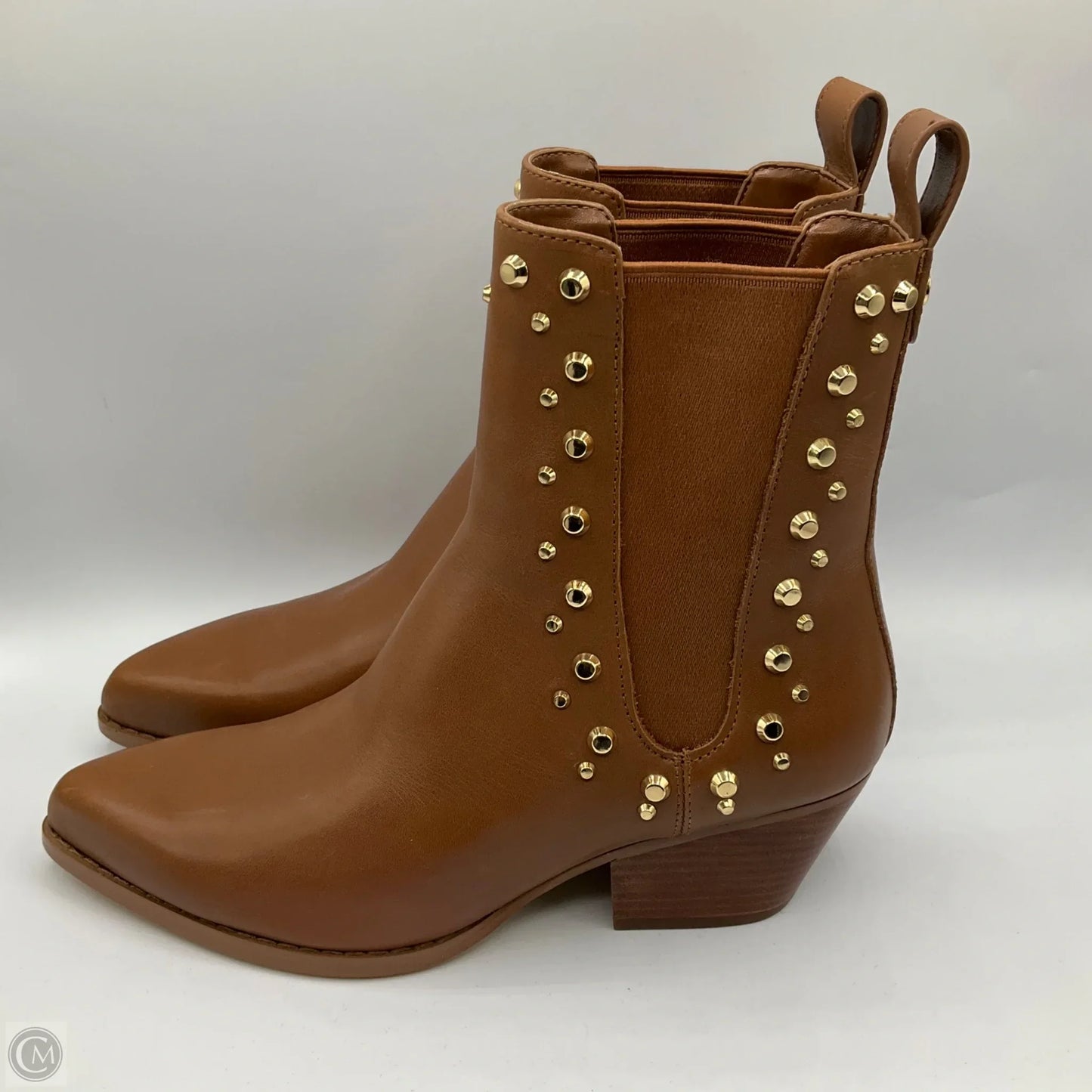 Boots Ankle Heels By Michael By Michael Kors In Brown, Size: 6