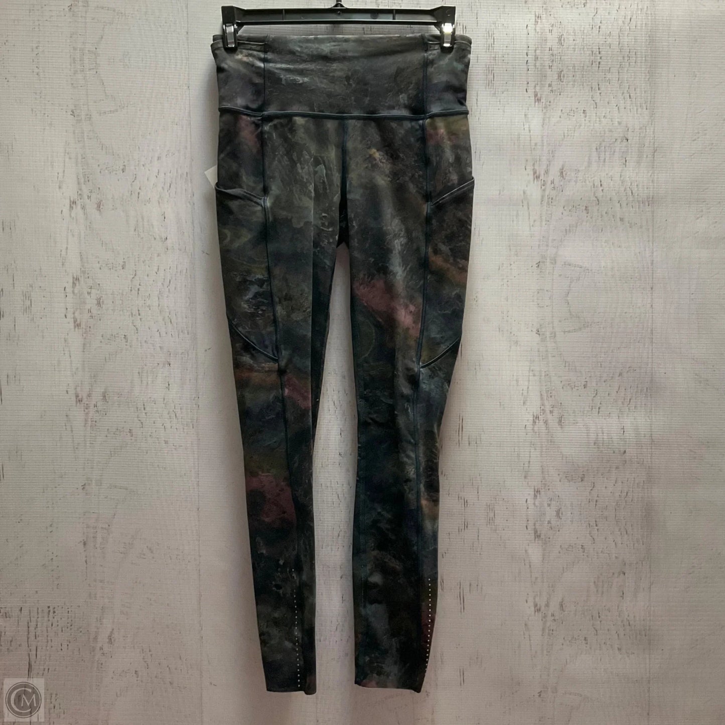 Athletic Leggings By Lululemon In Multi-colored, Size: 4