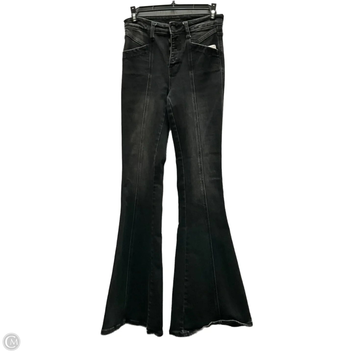 Jeans Boot Cut By Flying Monkey In Black Denim, Size: 2