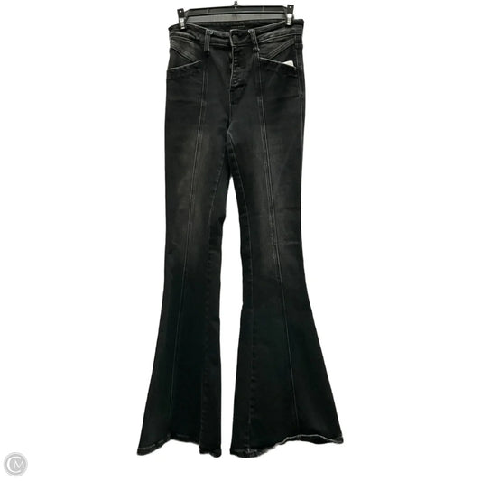 Jeans Boot Cut By Flying Monkey In Black Denim, Size: 2