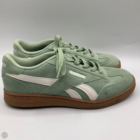 Shoes Sneakers By Reebok In Green, Size: 7