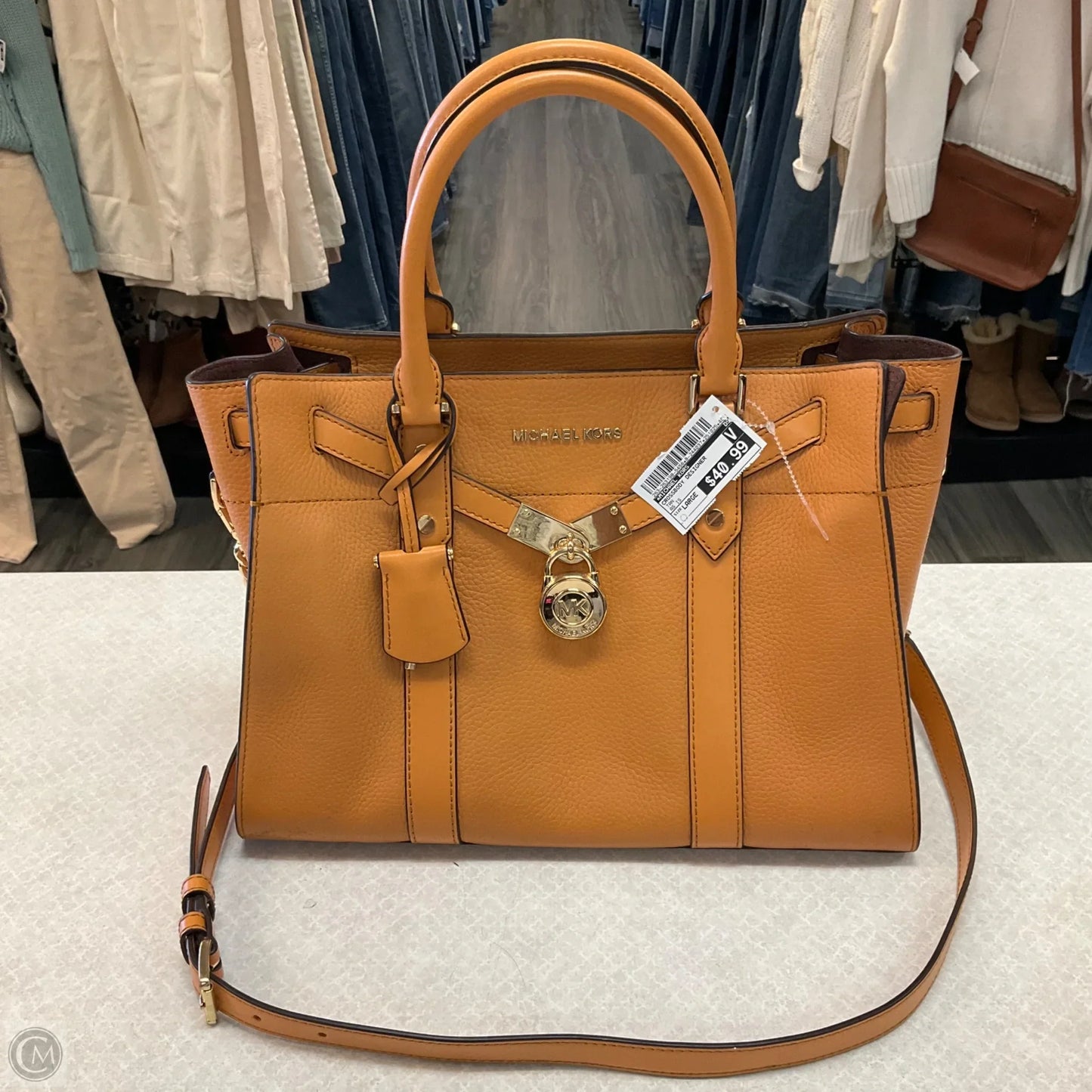 Crossbody Designer By Michael Kors, Size: Large