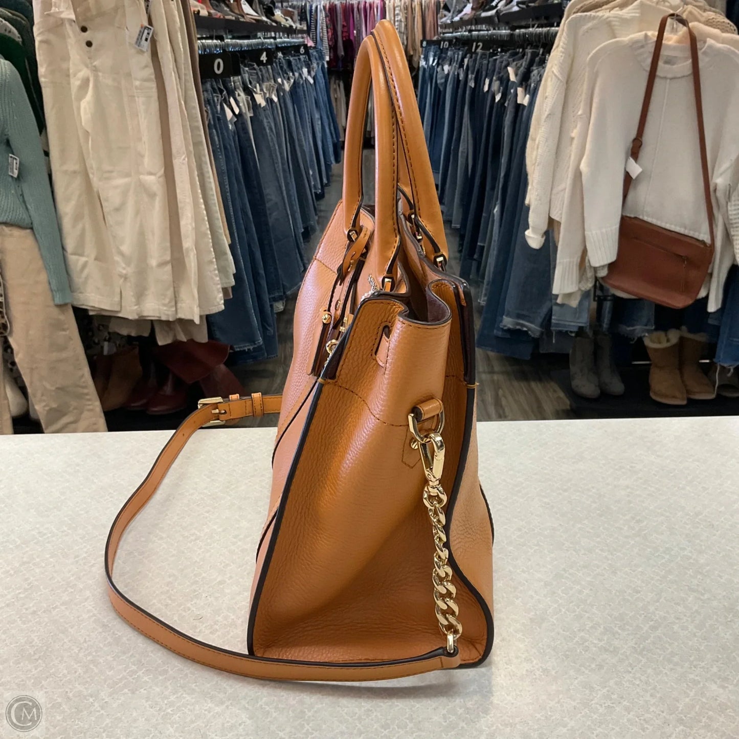 Crossbody Designer By Michael Kors, Size: Large