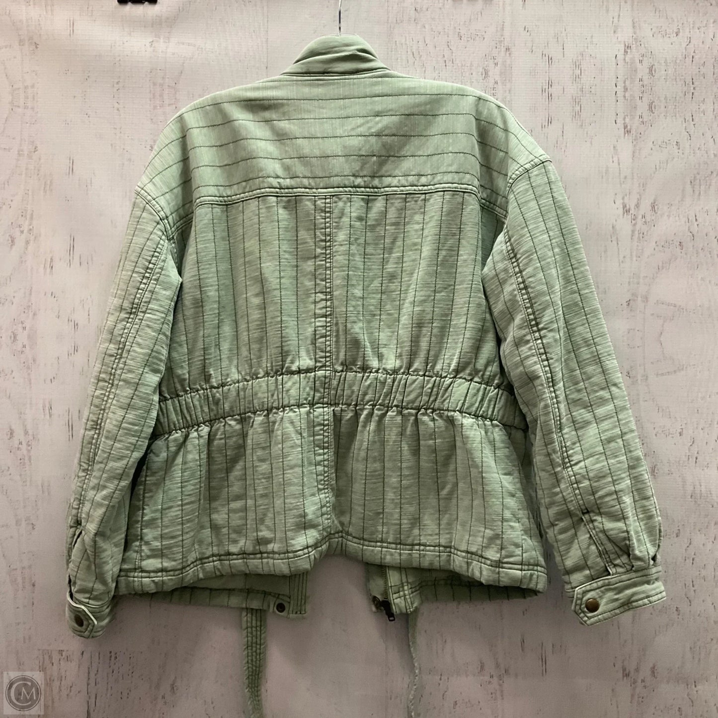 Jacket Puffer & Quilted By Gap In Green, Size: S