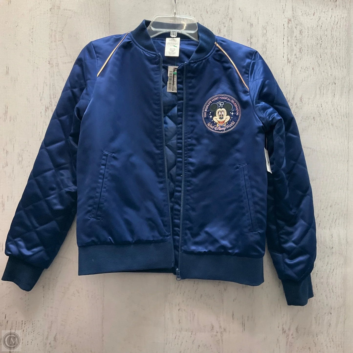 Jacket Puffer & Quilted By Disney In Navy, Size: Xs