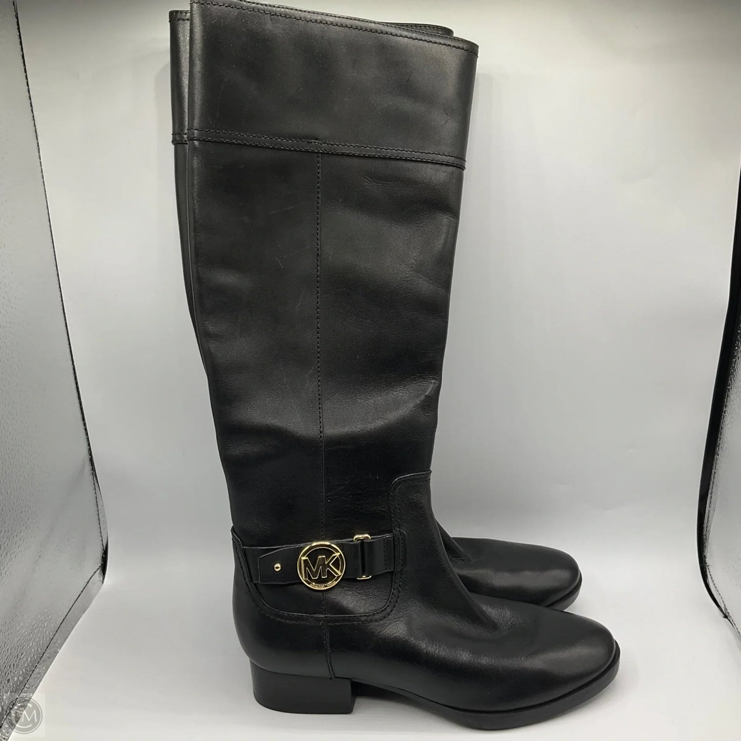 Boots Designer By Michael Kors In Black, Size: 6