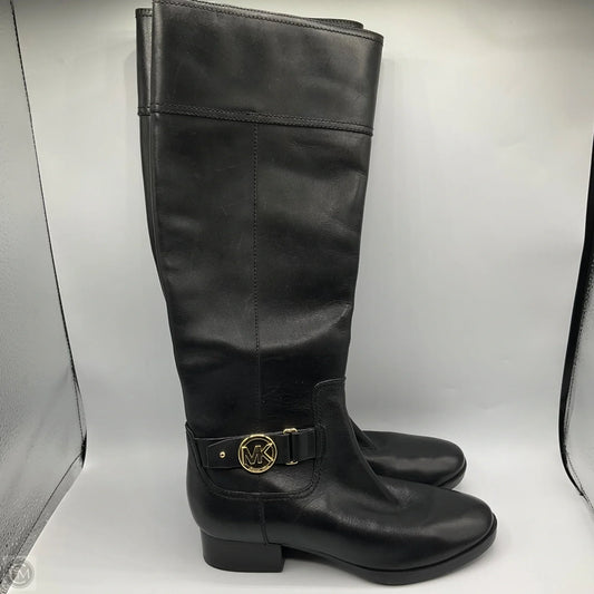 Boots Designer By Michael Kors In Black, Size: 6