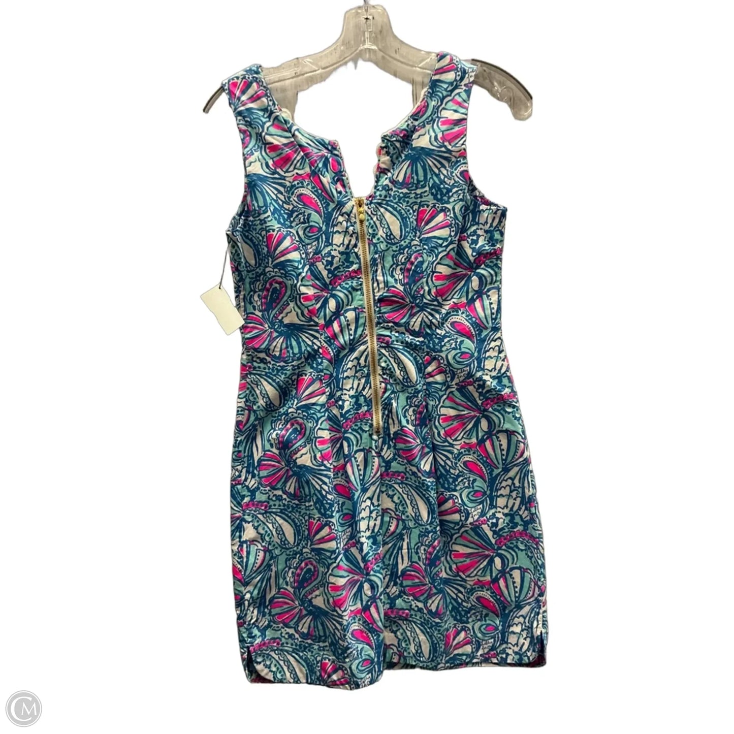 Dress Designer By Lilly Pulitzer In Blue & Pink, Size: 4