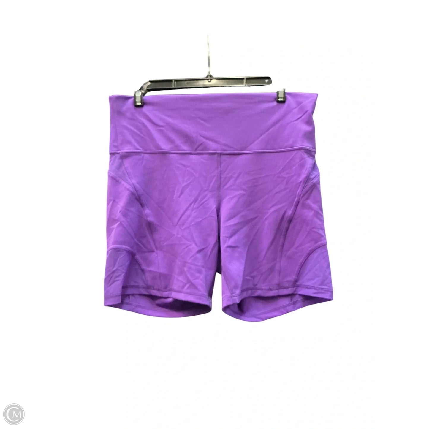 Athletic Shorts By Lululemon In Purple, Size: 12