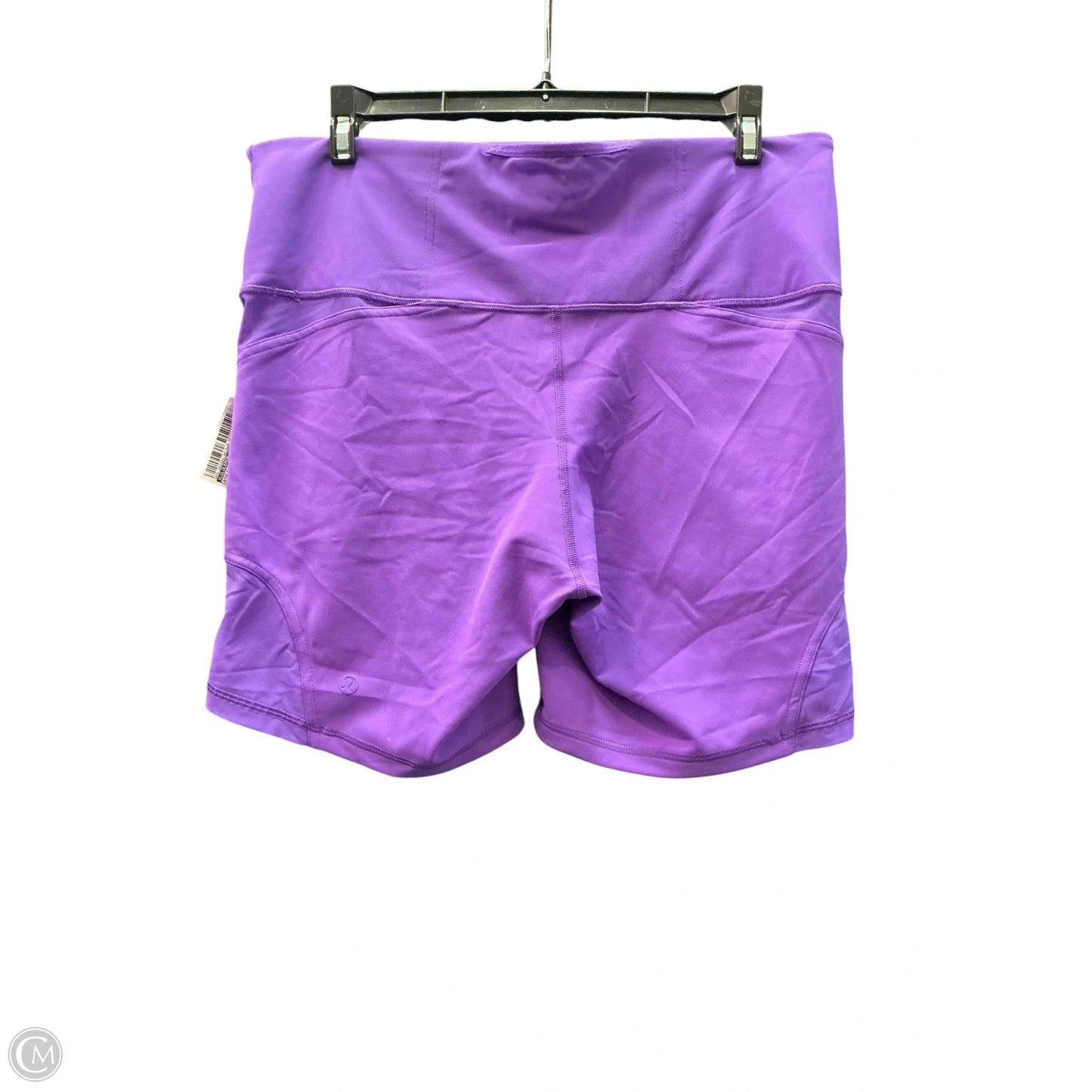 Athletic Shorts By Lululemon In Purple, Size: 12