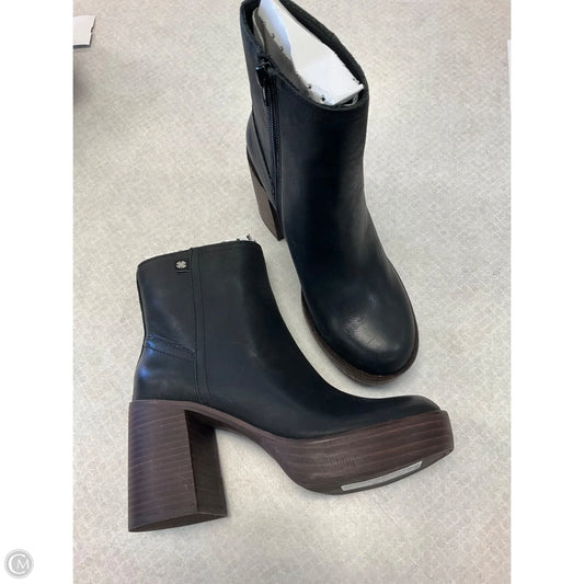 Boots Ankle Heels By Lucky Brand In Black, Size: 5.5