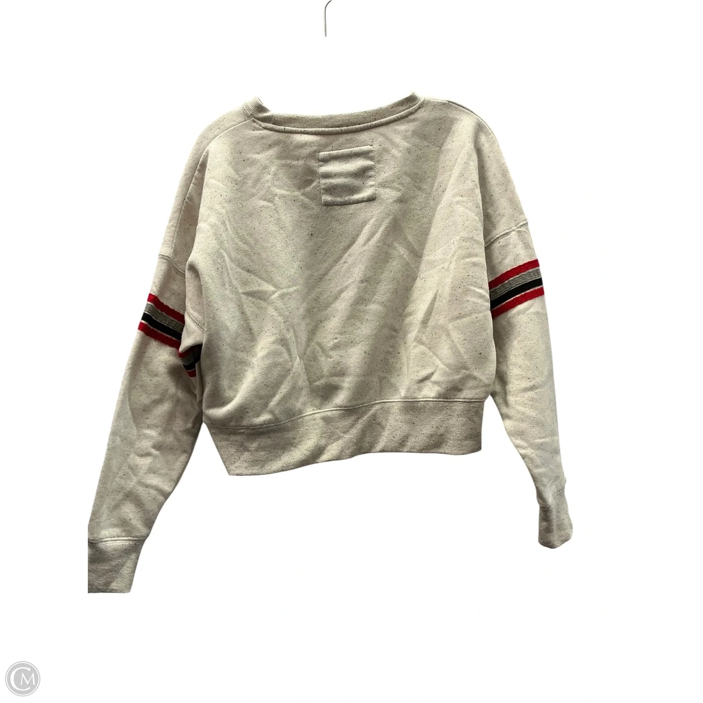 Sweatshirt Crewneck By Colosseum In Grey & Red, Size: S