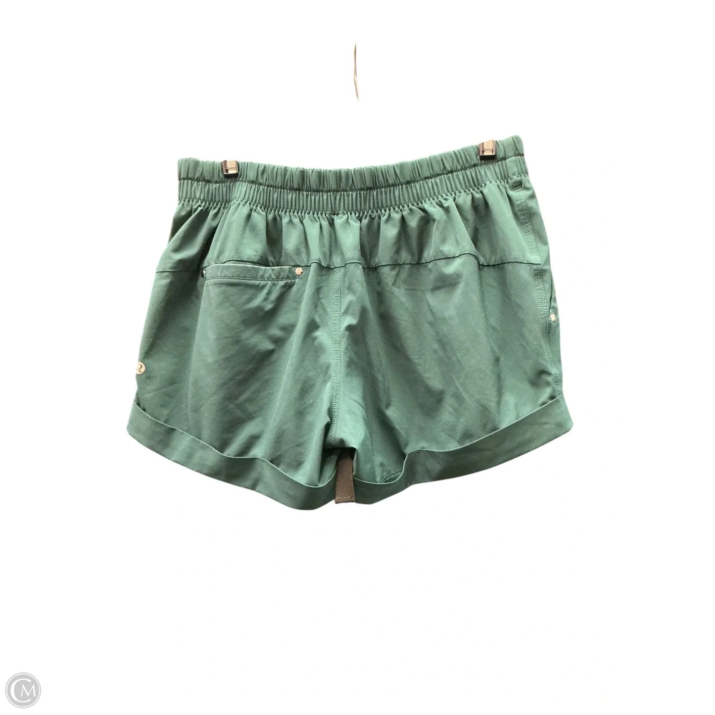 Athletic Shorts By Lululemon In Green, Size: 10