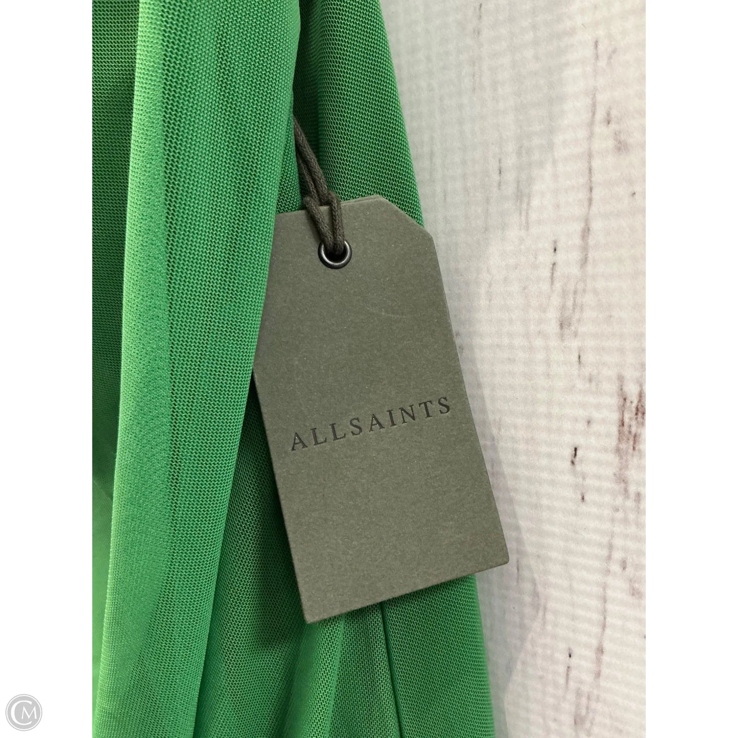 Dress Designer By All Saints In Green, Size: 0