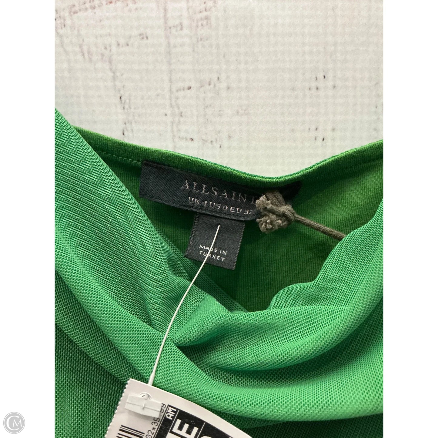 Dress Designer By All Saints In Green, Size: 0