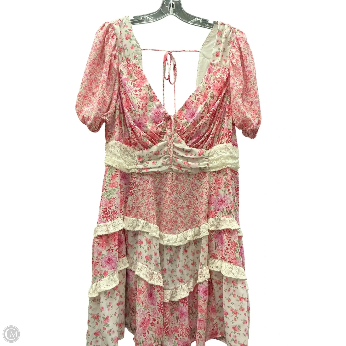 Dress Casual Short By Arula In Floral Print, Size: L