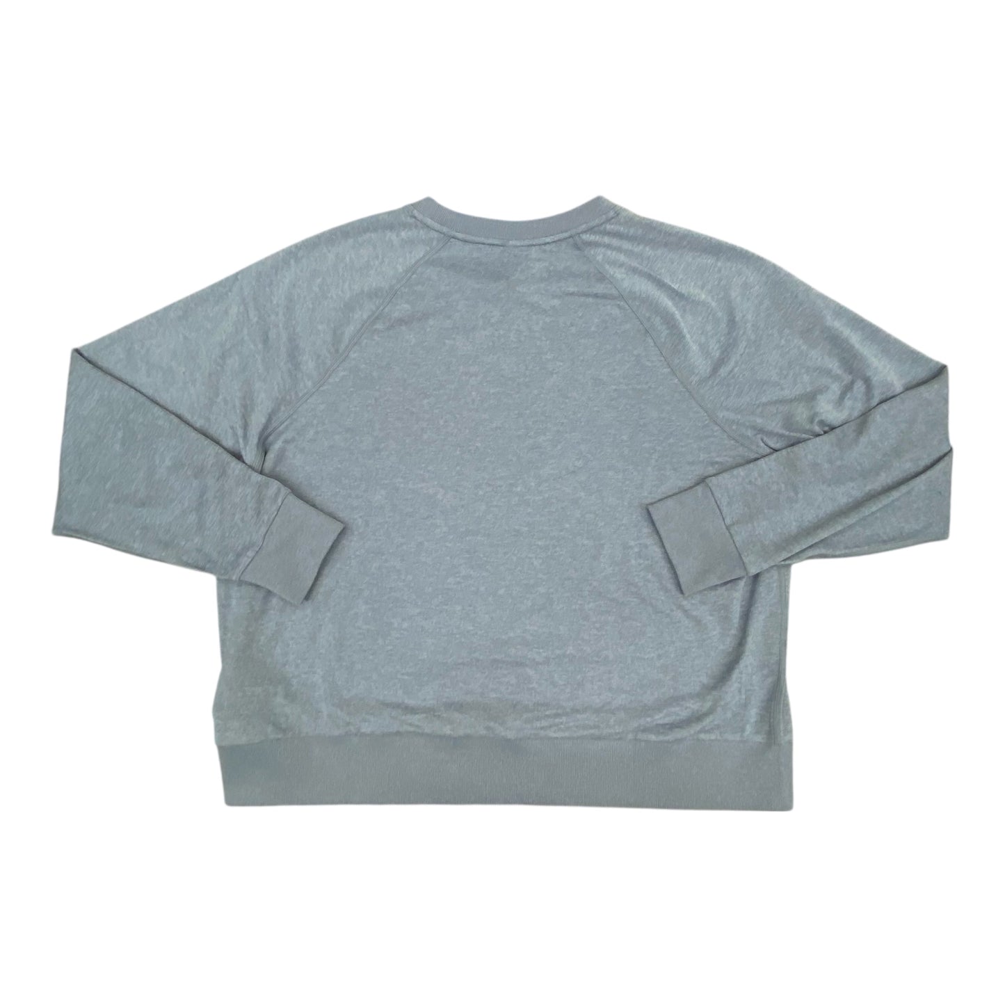 Athletic Top Ls Crewneck By Vuori In Blue, Size:M