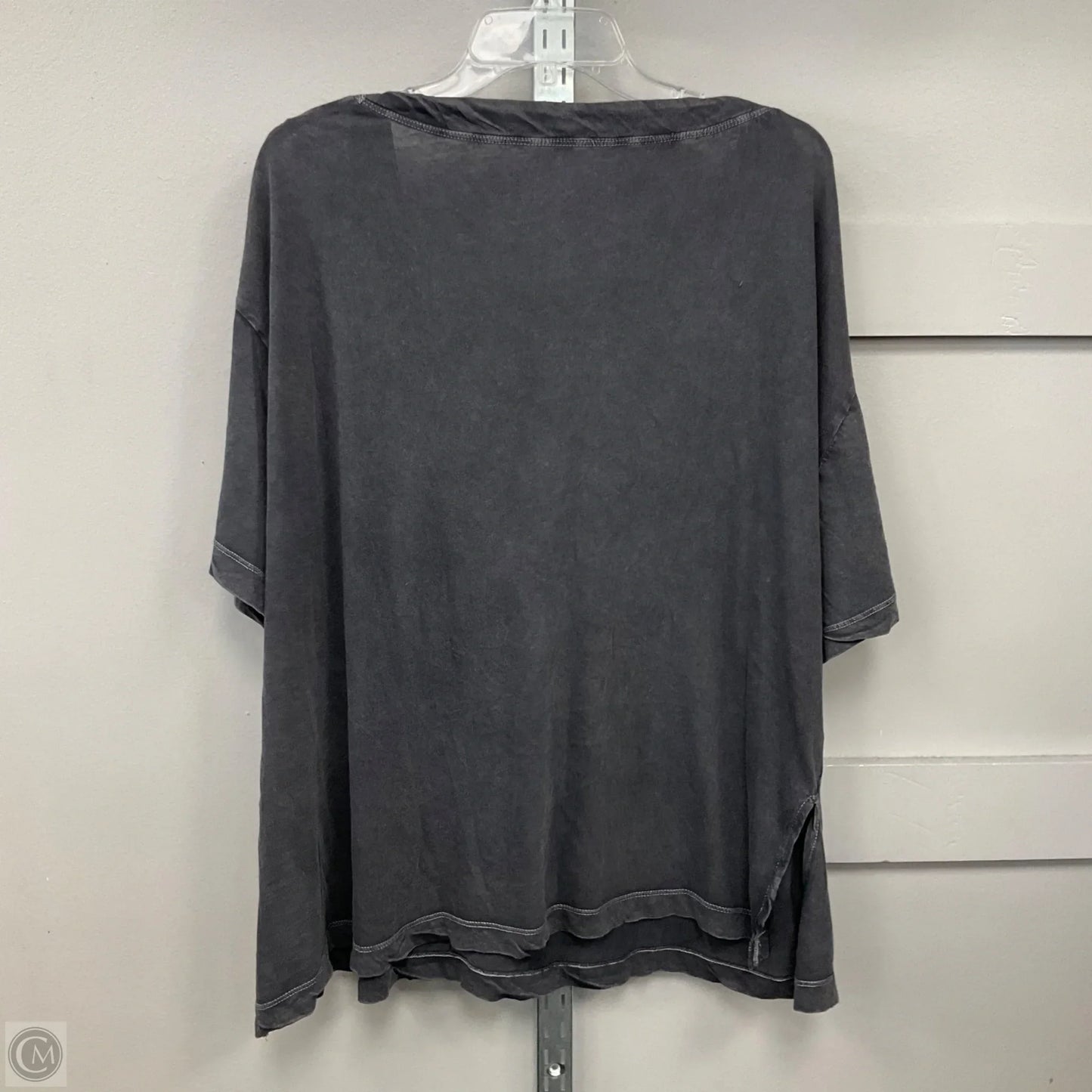 Top Short Sleeve Basic By Out From Under In Black, Size: M
