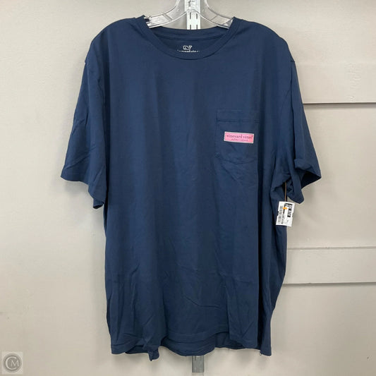 Top Short Sleeve Basic By Vineyard Vines In Navy, Size: Xxl