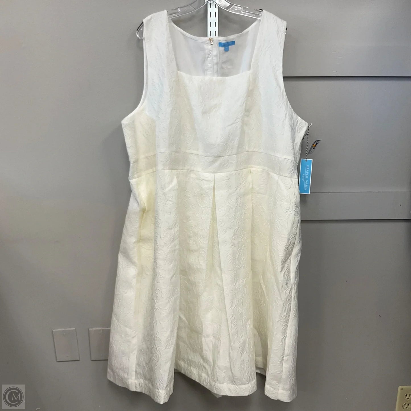 Dress Casual Midi By Draper James Rsvp In White, Size: 3x